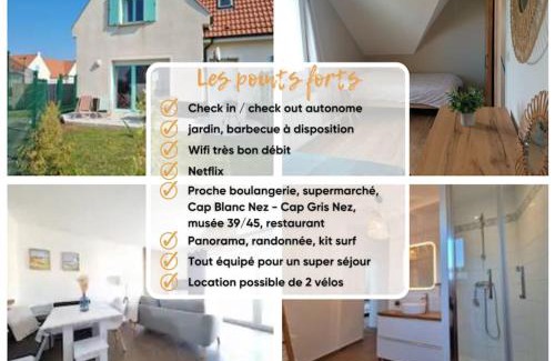 Audinghen House | Cottage L'évasion des 2 caps-5 personnes- bord de mer