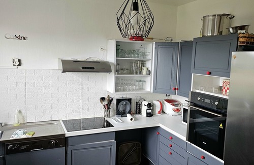 Fontenay-sur-Mer Villa | Cottage Lagoon Normandie, sea view, beach 75 m away, private swim spa and garden