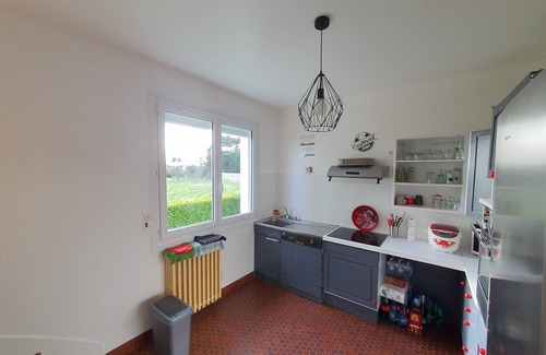 Fontenay-sur-Mer Villa | Cottage Lagoon Normandie, sea view, beach 75 m away, private swim spa and garden
