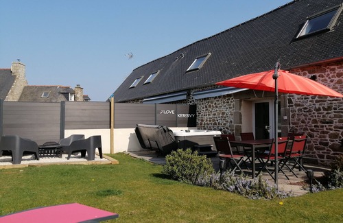 Trelevern House | COTTAGE LES KORRIGANS 3* SPA Privatif and SAUNA - 2 to 6 people.