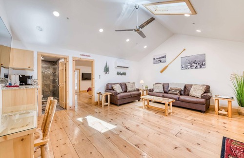 Bass Lake Ski Chalet | Cottage Like Suite with Private Hot Tub
