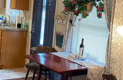 Calvin Cabin | Cottage style cabin, pet friendly, on 4 wooded acres. Sleeps 6-12 people.