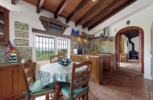 Jimena de la Frontera House | Country House 'Los 2 Cedros' with Mountain View, Wi-Fi and Air Conditioning