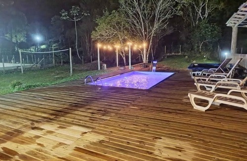 Palhoca House | Country House with Waterfall and Pool - Maciambu Waterfall - Country House