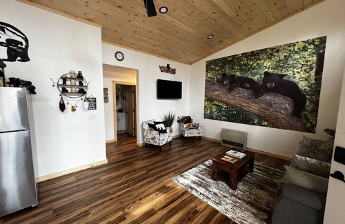 Johnson House | Country Quite 1 Bedroom, Looks like a cabin on the outside but modern inside