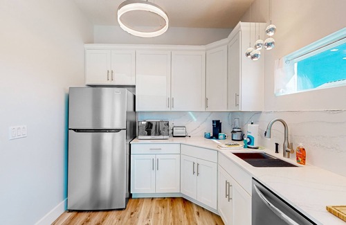 Flagler Beach Condo | Couple's Getaway, 1st-flr suite w/ocean view, beautiful sunrises, patio, AC, W/D