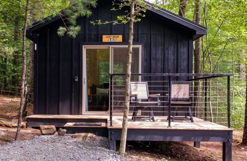 Balsam Grove Cabin | Couples’ Glamping Cabin - Lazy Bear