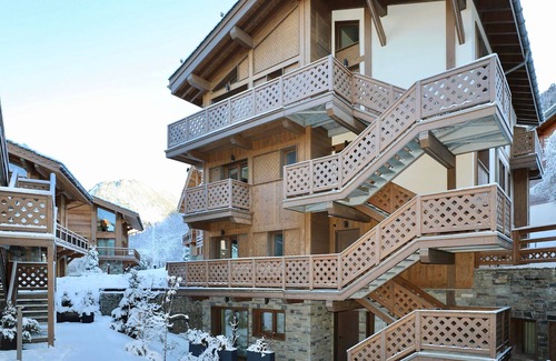 Le Praz Apartment | Courchevel Le Praz: New 3BR Apartment with Balcony, Close to Slopes, Sleeps 6