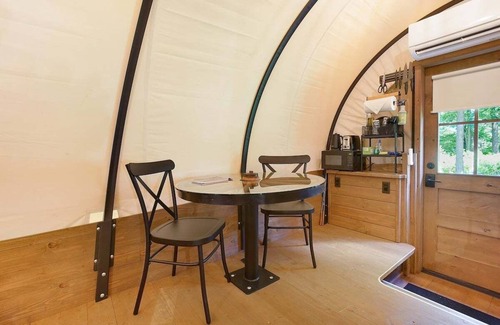 Strasburg RV Rental | Covered Wagon Camping with Valley View, Sleeps 4