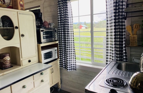 Joseph Cottage | Cow Camp: A Quiet Cozy Cottage w Mountain Vistas & A River Runs Through It