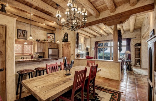 Tesuque House | Cowboy Villa | Scenic View, Pool + Hot Tub Access