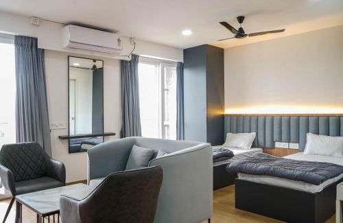 Viman Nagar Apartment | Cozmo Studio, Next to Pune Airport