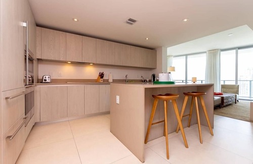 Hollywood South Central Beach Apartment | Cozy 1-bedroom apartment at Lyfe Resort and Residences.