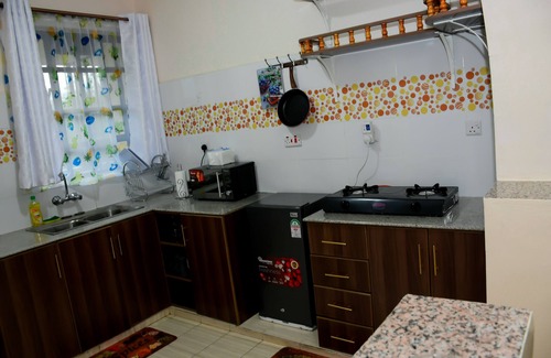 Nanyuki Apartment | Cozy 1-bedroom apartment inNanyuki with Free Wi-fi, fully furnished kitchen