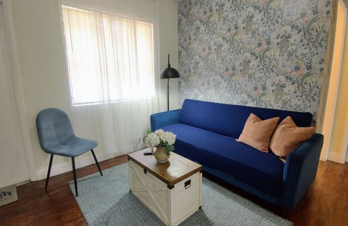 East Little Havana Apartment | Cozy 1BR in Little Havana near Brickell and Downtown. Features queen bed, Smart TV, full kitchen, free parking, Wi-Fi, and shared laundry. Great location close to highways and top attractions!