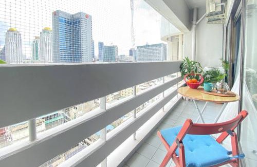 Thanon Phaya Thai Apartment | Cozy 1br walk to BTS and Airport Rail Link Close to Malls T