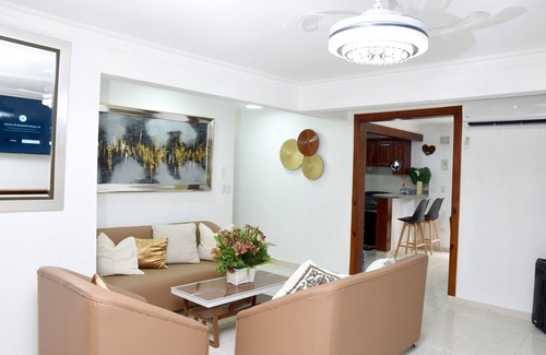 La Vega Province Apartment | Cozy 1st Floor 2-bedroom apartment in La Vega with WiFi, AC, Self-Check-In