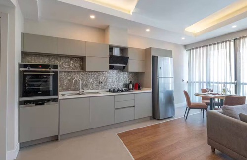 Lara Apartment | Cozy 2-bedroom apartment with AC, fitness room, WiFi in phenomenal Antalya
