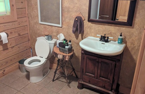 Moorestown Cabin | Cozy 2-bedroom lodge near Higgins Lake with WiFi, AC