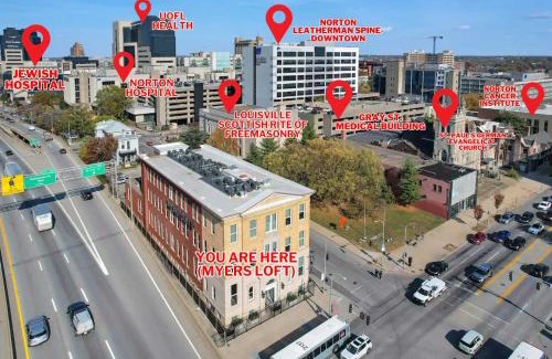 Downtown Louisville Apartment | Cozy 2-BR Loft in the Heart of Louisville #210