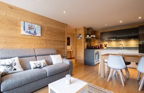 La Clusaz Apartment | Cozy 2-room apartment near slopes 4 pers 3*