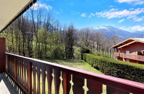 Les Houches Apartment | Cozy 2-room apt, 4 pers., center of Les Houches with garage