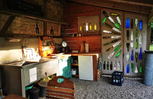Wald RV Rental | Cozy 28 m² yurt with stargazing view, barbecue area, and separate bathroom