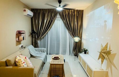 Gelang Patah Apartment | Cozy 2B1R 6pax Condo Forest City 3A-1602