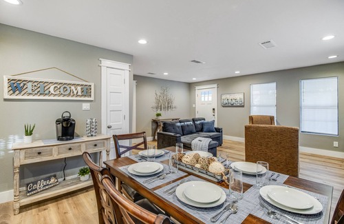 Gulfport House | Cozy 3-bedroom house with a bathroom in every room. 2 minutes from the beach!