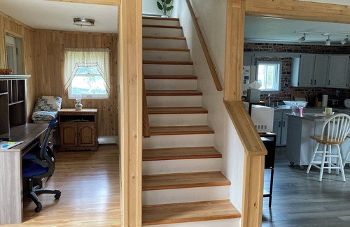 Sinclair House | Cozy 3 Bedroom Waterfront Camp with Nearby Trails