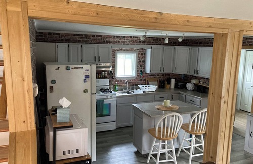Sinclair House | Cozy 3 Bedroom Waterfront Camp with Nearby Trails