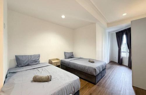 Kuala Lumpur Apartment | Cozy 3B2B 7 Pax - 5 min to KLCC - Free Parking & Wifi