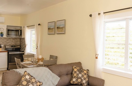 Estate Enighed Cottage | Cozy accommodations in a great location.