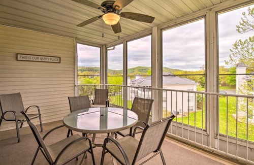 Table Rock Apartment | Cozy and Deluxe Branson Condo Balcony and Pool Access