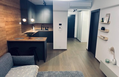 Old Town Apartment | Cozy and modern 1-bedroom with AC and WiFi in charming Bratislavský kraj