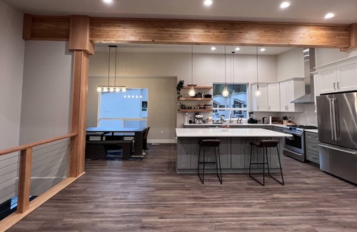 Girdwood House | Cozy and spacious 3BR brand new construction townhouse with fireplace.