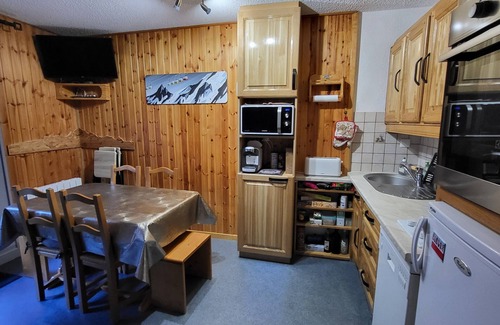 Villarodin-Bourget Apartment | Cozy apartment in a mountain chalet in La Norma 4 to 6 people