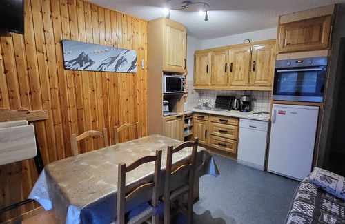 Villarodin-Bourget Apartment | Cozy apartment in a mountain chalet in La Norma 4 to 6 people