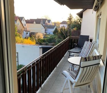 Hemsbach Apartment | Cozy Apartment - 2 BR, Spacious Kitchen, Balcony, Top Location