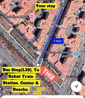 Ain Attig Apartment | Cozy Apartment Near Rabat & Beach