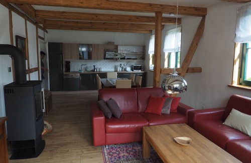 Ilsenburg Apartment | Cozy apartment with a fireplace
