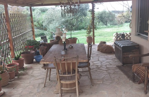 Raches Apartment | Cozy apartment with a huge plot with sea view, dog friendly.