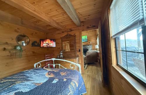 Maggie Valley House | Cozy Bear Cabin-Stunning Mountain View, Dogs welcome with Pet Rate