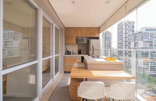 Brooklin Paulista Apartment | Cozy Brooklin Hideaway with Amazing Views
