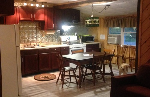 Greentown Cabin | Cozy cabin at Promised Land State Park. Pet-Friendly.