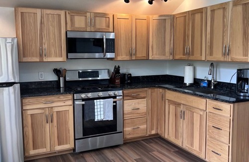 Cooper Landing Cabin | Cozy Cabin on the Kenai River with Stunning Mountain Views and Private Deck