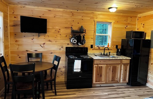 Sangerville Cabin | Cozy cabin rental located on the atv & snowmobile trail. Family & Pet friendly