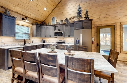 Gatlinburg - Pigeon Forge Cabin | Cozy cabin stay w/private pool, hot tub, movie room, & free attraction tickets