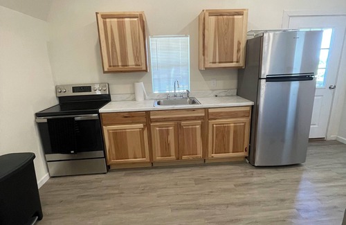 Azle Cabin | Cozy cabin with 1 bedroom and WiFi, AC & located on 40 acres with great views.