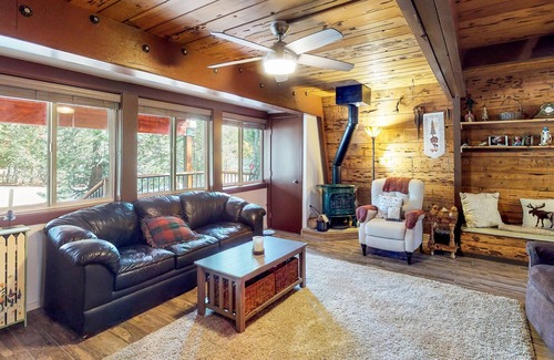 Serene Lakes Cabin | Cozy cabin with fireplace - near skiing, hiking, swimming, & lakes